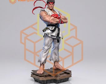 Ryu Warrior Inspired Street Fighter | 3D Model STL File