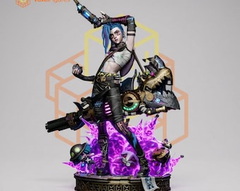 Jinx Loose Cannon Inspired League of Legends | 3D Model STL File
