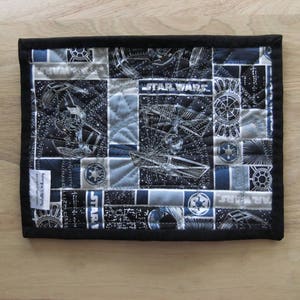 Spaceship Mug Rug PATTERN, Inspired by famous movie, DIY gifts to make and sell, Original design stars galaxy wars, Millennium cockpit image 6