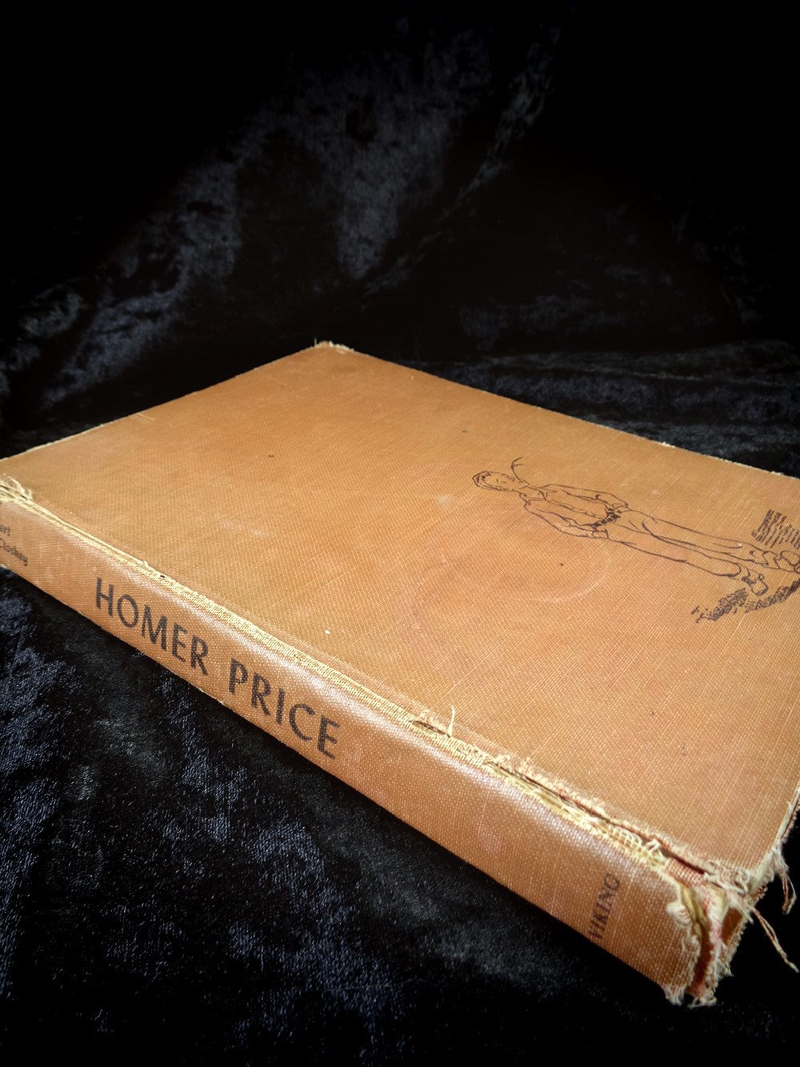 Vintage children's book Homer Price by Robert McCloskey Etsy