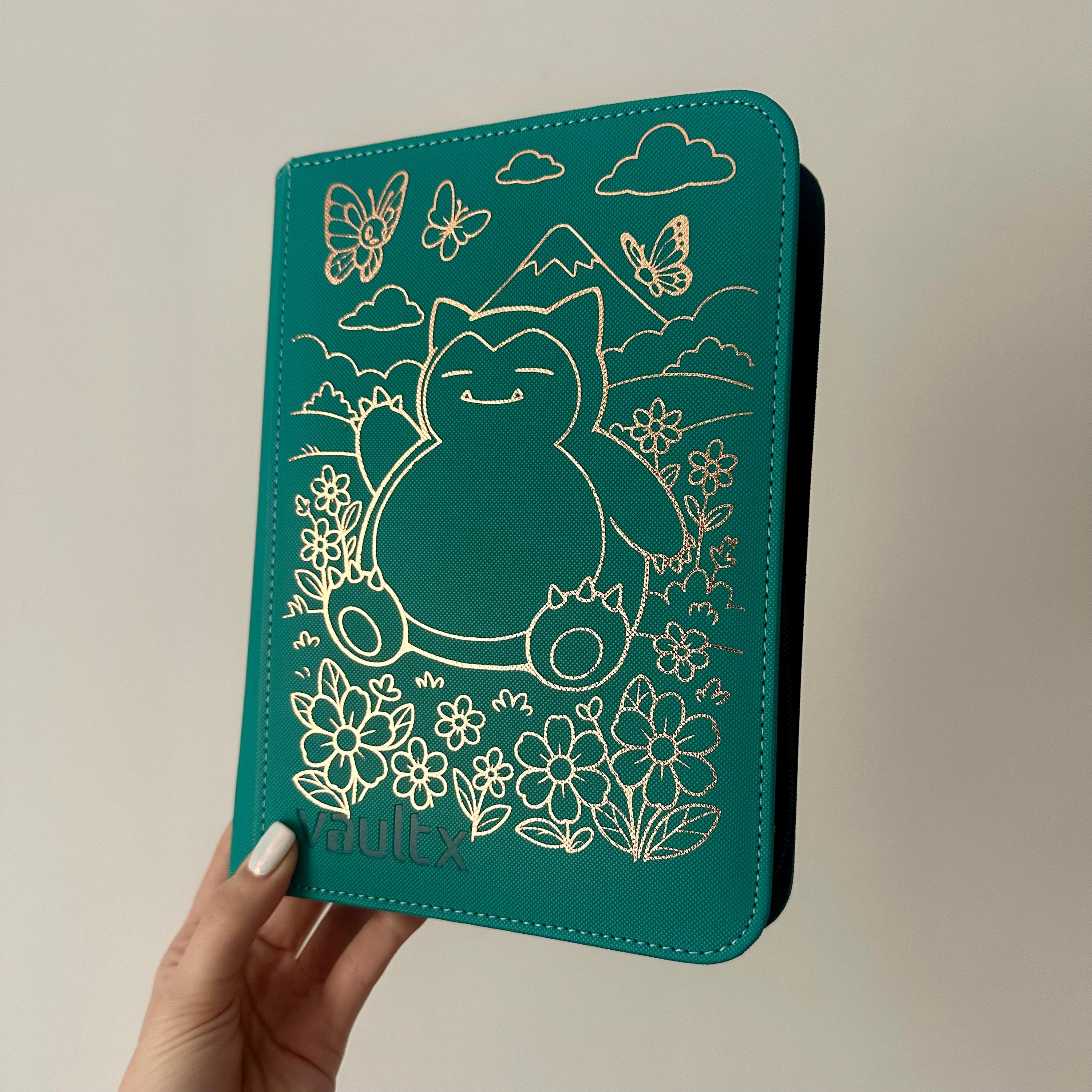 Snorlax Inspired 4-pocket Binder - All Colours and Sizes Available - Etsy