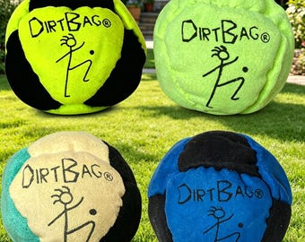 Beginner Friendly Sand Filled Footbag Hacky Sack, Bright Color Kick Sack Ball, Indoor Outdoor Game Toy, Skill Toy for Kids & Adults