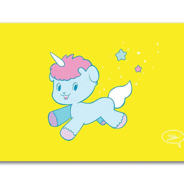 Unico the Unicorn - 5"x7" Print