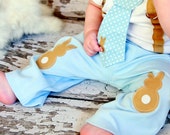 Baby Boy Easter Bunny Knee Patch pants - Photo Prop, Baby Boy Gift, Easter Sunday, Peter the Rabbit