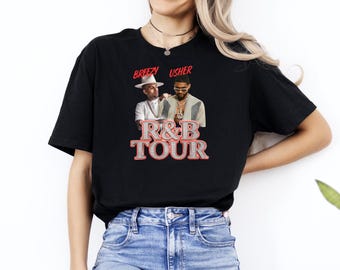 Chris Brown T-Shirt, R&B Tour 2026 Shirt,   Brown Tour Tee,  Shirt,  Brown 2026 Shirt, RB Concert Tee