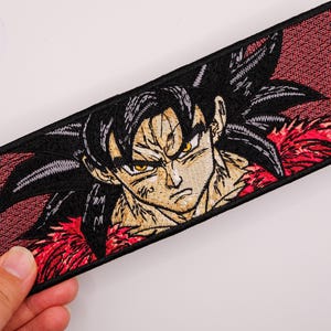 Toppa ricamata termoadesiva a tema anime