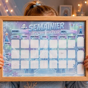 Ice Princess Weekly Planner