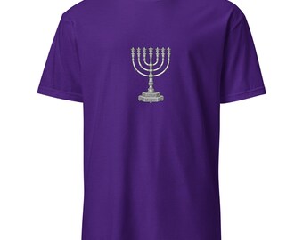 Menorah Unisex Short Sleeve T-Shirt