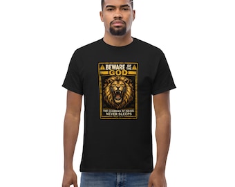 Beware of the God unisex shirt
