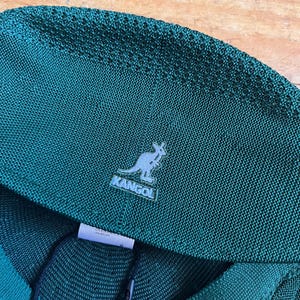 Kangol Beret Hat, Pine Green, New, Model 504 image 4