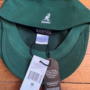 Kangol Beret Hat, Pine Green, New, Model 504 image 7