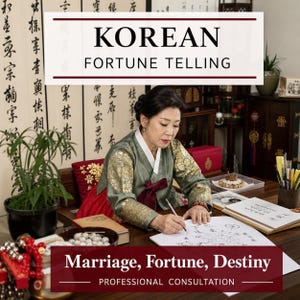 Authentic Korean Saju Reading Based on Four Pillars of Destiny — Digital Report Delivered Within 24 Hours