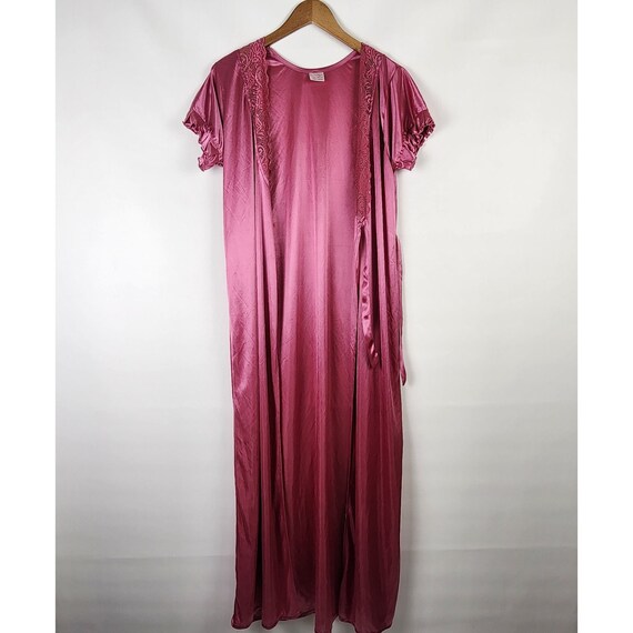 Vintage 1980s Soft Touch Night Wear Silky Satin L… - image 5