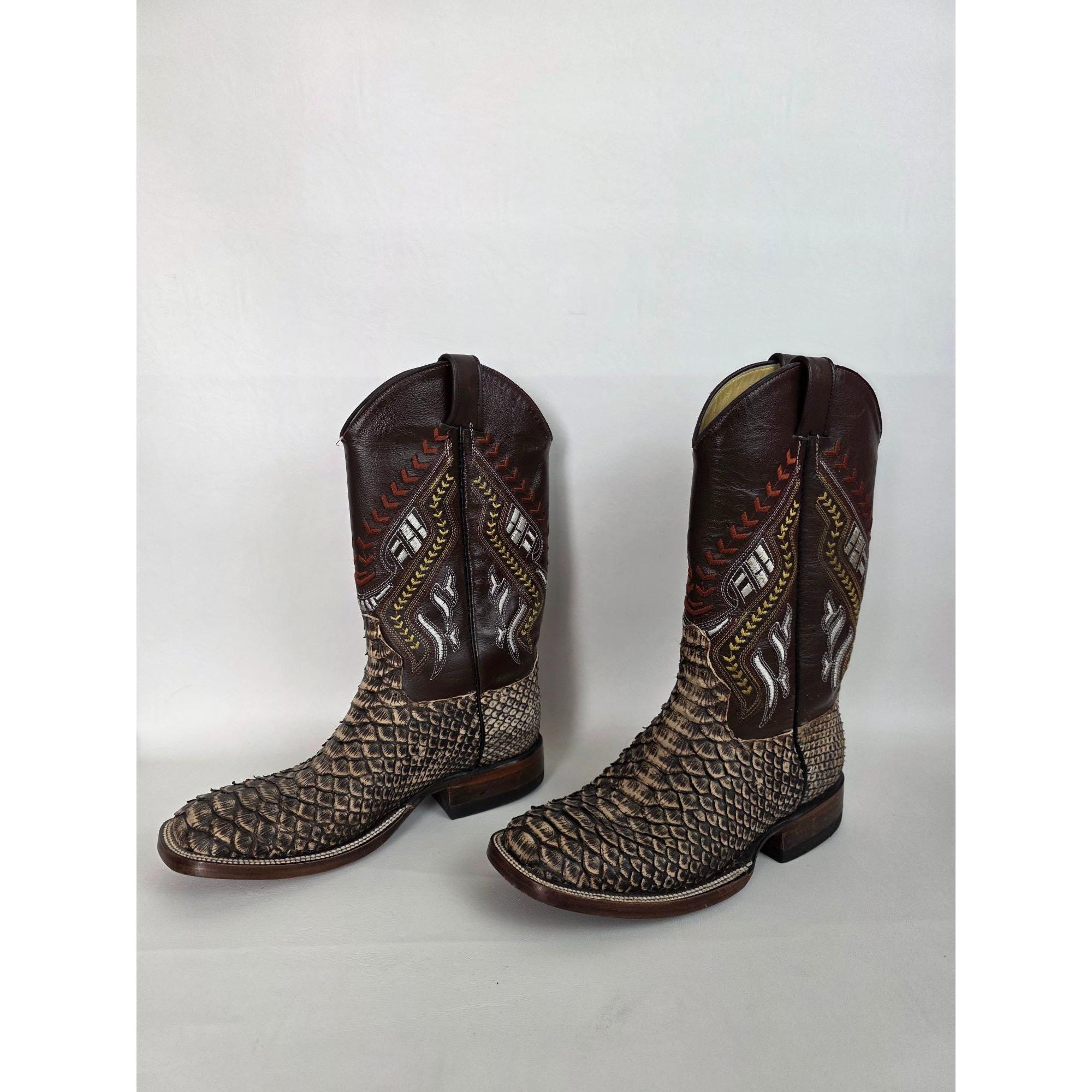 Snake Skin Vintage Boots
