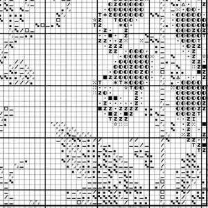 Gothic Cross Stitch Pattern PDF, Poison Garden Sampler Chart | Nine Poisonous Plants | Witchy Botanical Cross Stitch, Instant Download image 5