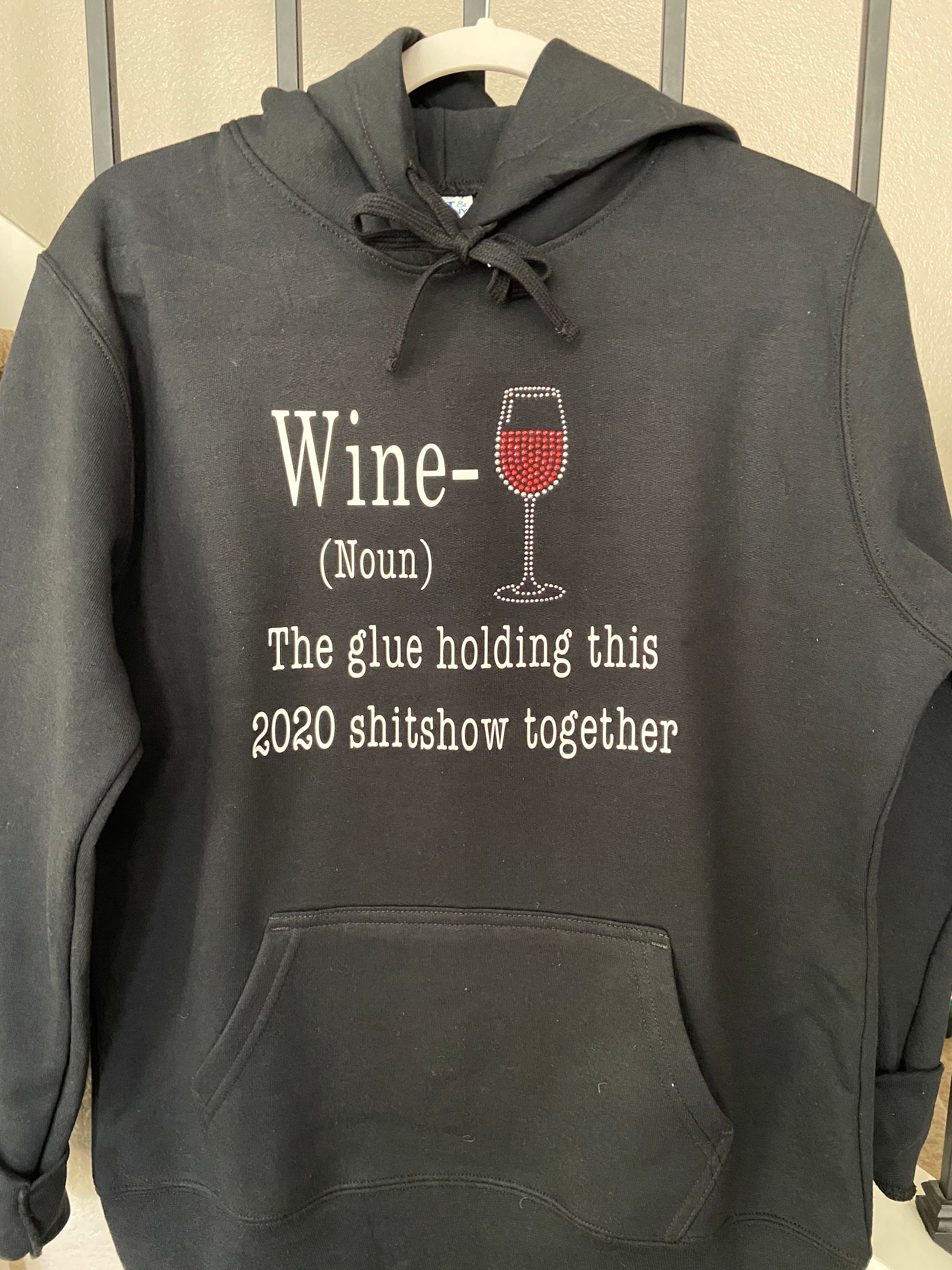 Wine Glue Holding This 2020 Shitshow Together Etsy UK