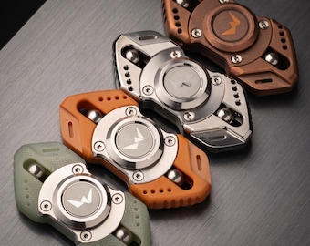 バイパー フィジェットスピナー EDC デスク玩具 高速ロングスピン メタルフィンガースピナー ストレス解消玩具 大人向け集中力向上ギフト ポケットガジェット