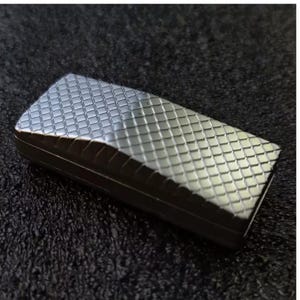 Metal Ratchet Haptic Slider EDC Fidget Toy Magnetic Clicker Stress Relief Gadget ADHD Focus Tool Cyber Pocket Slider