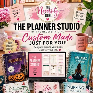 Design de Planejador Digital Personalizado | GoodNotes Personalizado e PDF para Impressão