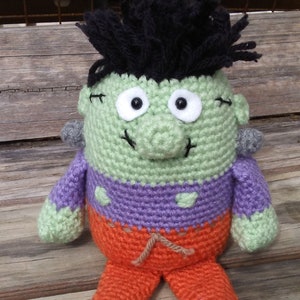 Frankie Stein - PDF crochet pattern