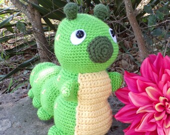 Wiggles the Caterpillar - PDF crochet pattern