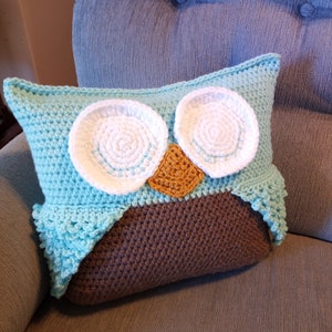 Owl Throw Pillow pattern pdf