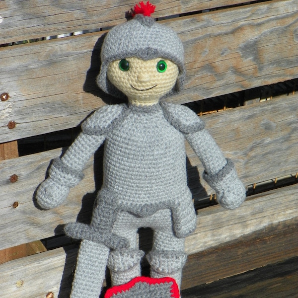 Sir Noble Knight - Patron au crochet PDF