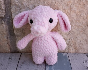 Baby Cuddles Elephant - PDF crochet pattern