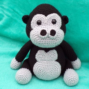 Ike the Gorilla- PDF Crochet Pattern