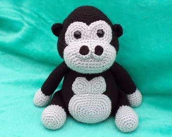 Ike the Gorilla- PDF Crochet Pattern