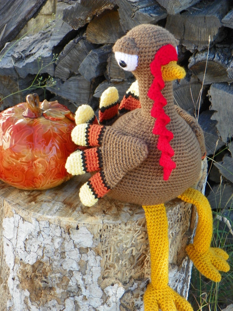 Tomtom Turkey PDF Crochet Pattern Etsy