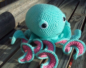 Flo the Octopus - wzór szydełkowy w formacie PDF