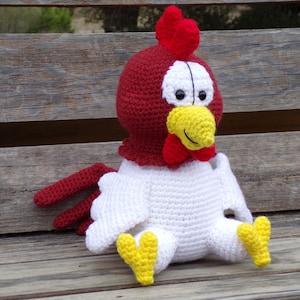 Milo the Rooster - PDF crochet pattern