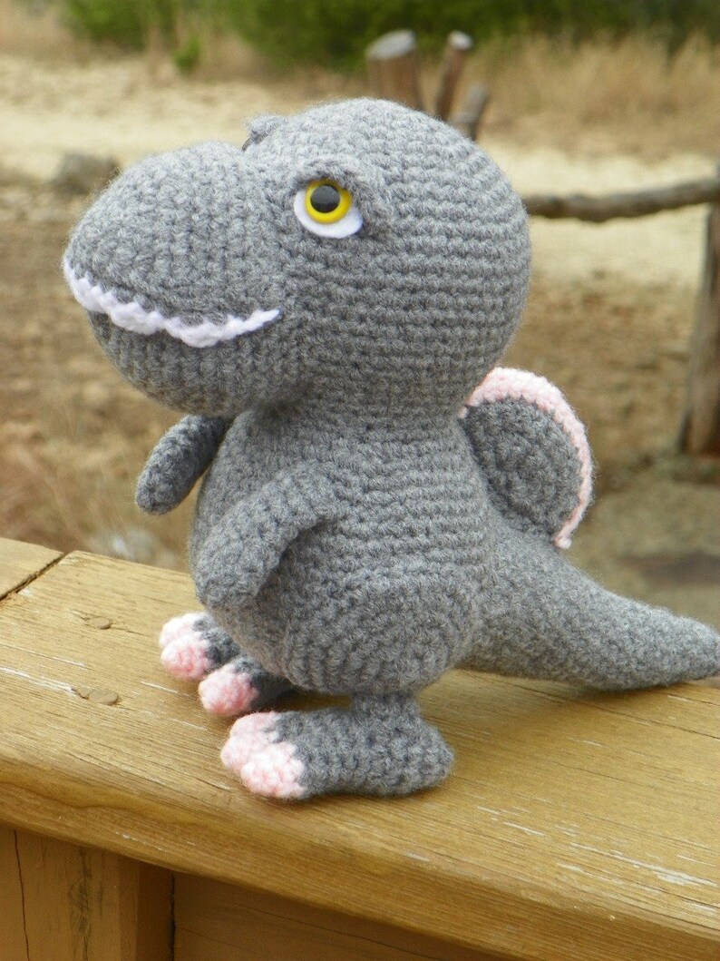 Rosie the Spinosaurus PDF Crochet Pattern Etsy