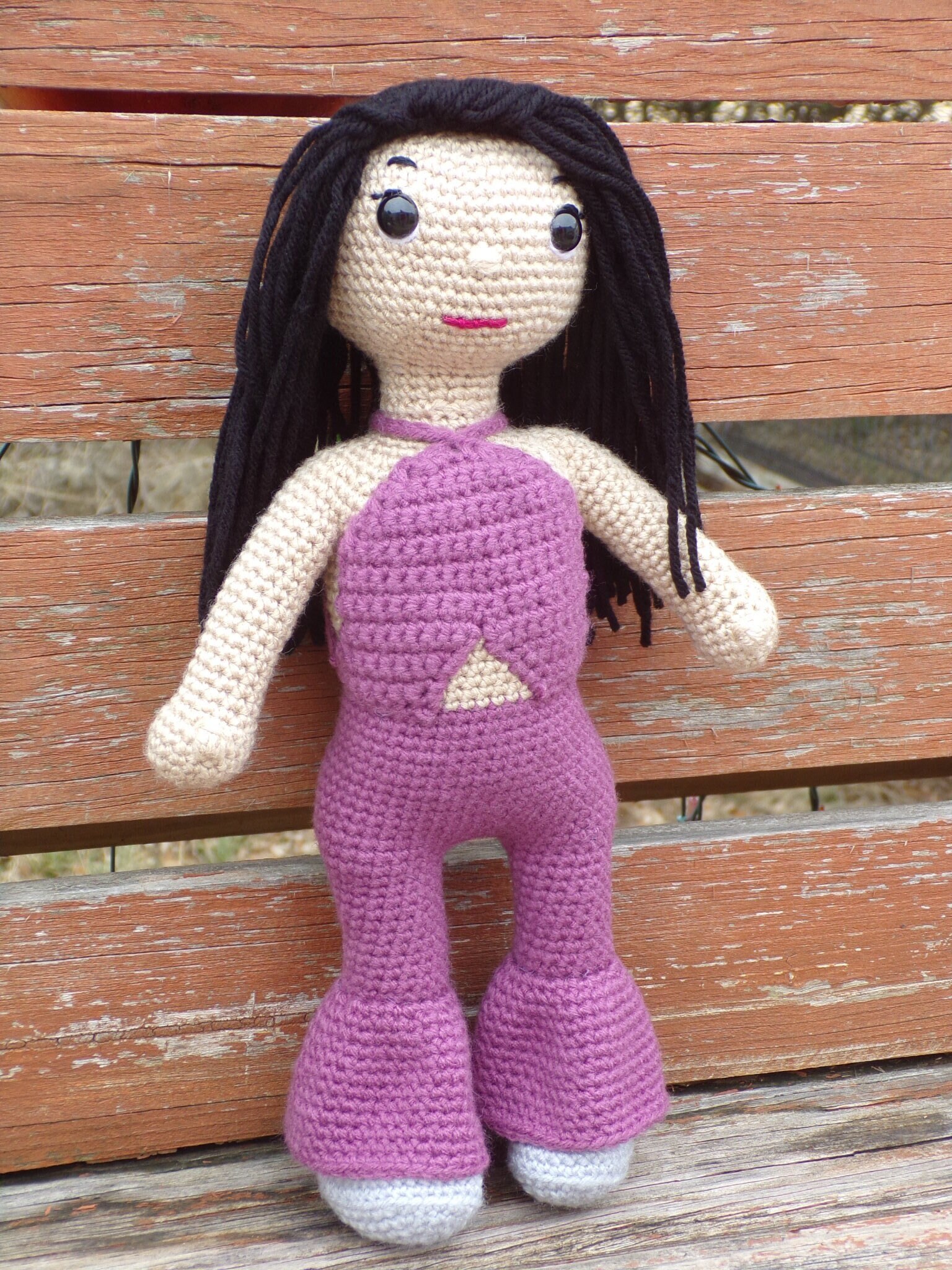 Selena the Tejano Singer star - pdf crochet pattern