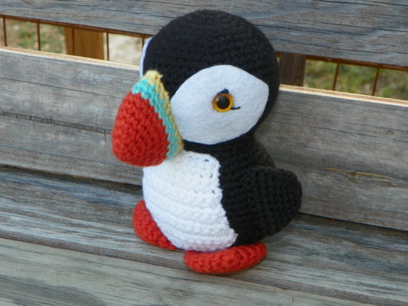Ty the Puffin PDF Crochet Pattern Etsy UK