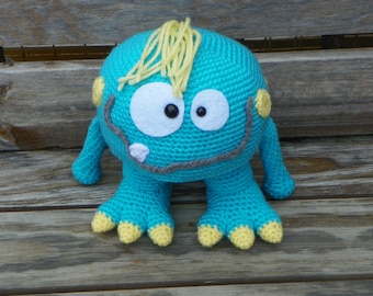 Billy Bob Monster - PDF crochet pattern