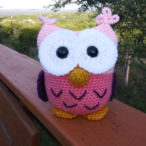 Onica the Owl - PDF crochet pattern