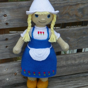 Skye the Dutch Girl- PDF crochet pattern