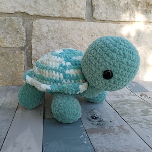 Patron au crochet PDF tortue terrestre