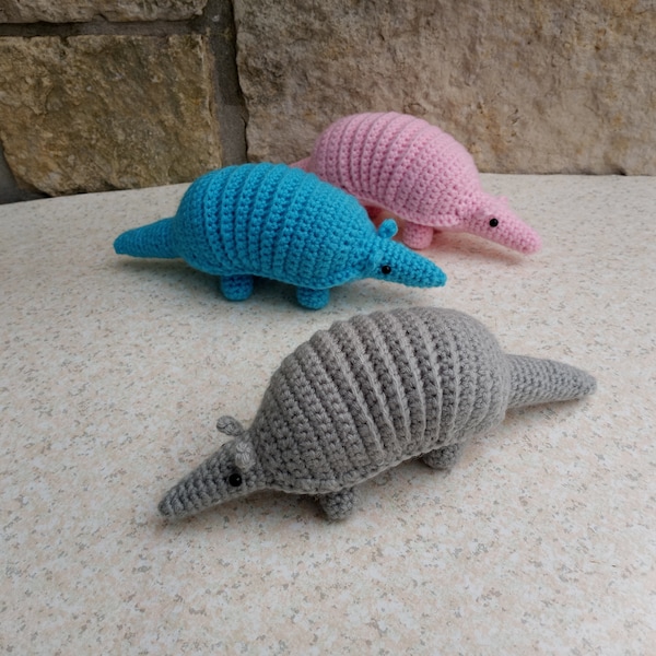 Armadillo - PDF crochet pattern