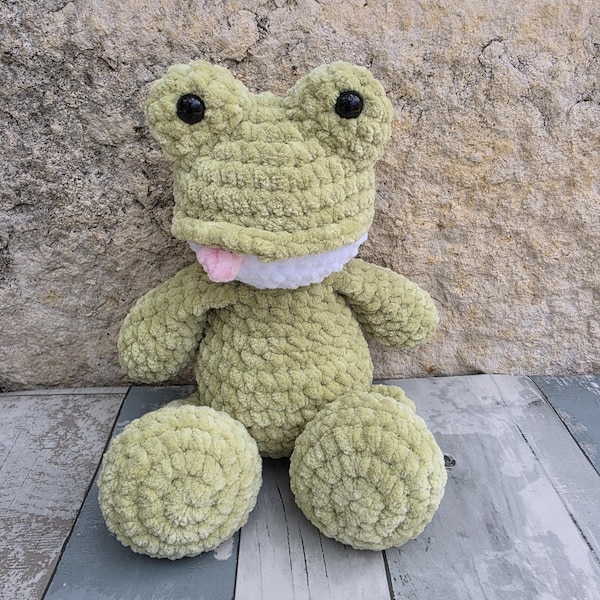 Patron au crochet Creek the Frog PDF