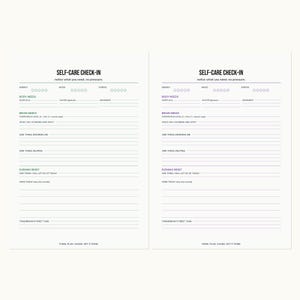 ADHD Self-Care Check-In Printable, Daily Wellbeing Planner for Adults, PDF image 2