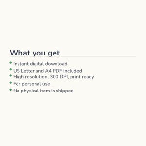 Self-Care Check-In Printable | ADHD Wellbeing Planner | PDF image 4