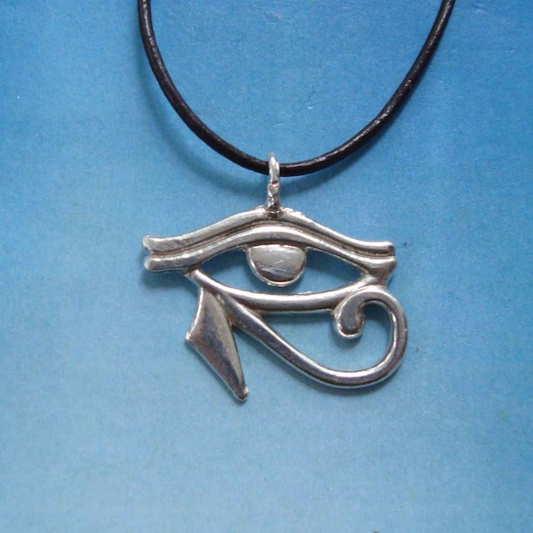 Œil oudjat égyptienne Oeil d'Horus pendenfif amulette argent 925 charme