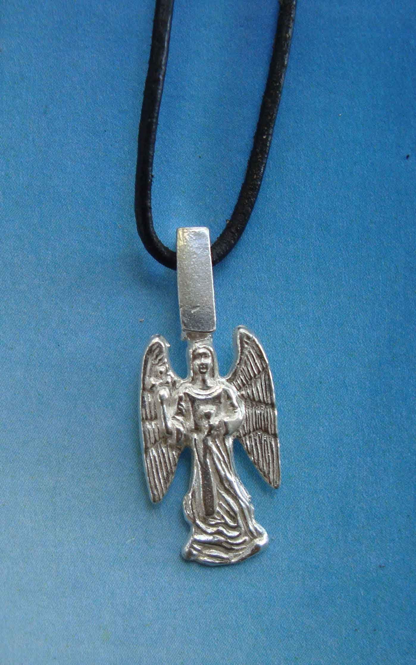 Angel Zaphkiel Archangel Pendant Charm Zaphchial Zaphiel or