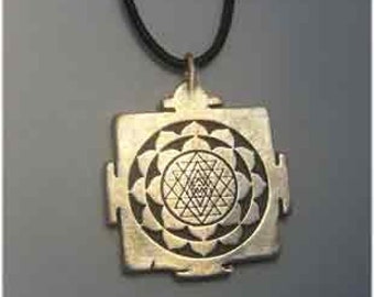 Sri Yantra amulette pendenfif argent 925 charme