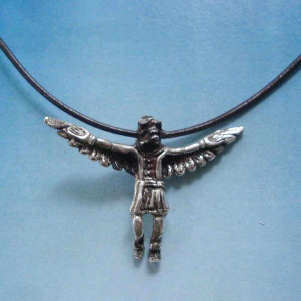 kachina or katchina, katcina, or katsina hopi pendant Handmade solid sterling silver 925 charm amulet native American tribal shamanic ethnic