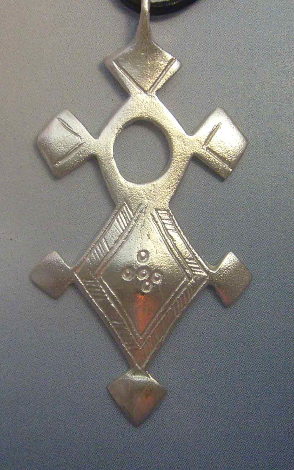 AGADEZ CROSS Agades Pendant Amulet Tuareg of Niger, Jewel