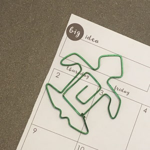 Turtle Bookmark - Wire Filofax Paperclip - Planner Clip - Wedding - Party Favors - Wire - Bookmark - Turtle - Turtles- Sea Turtle - Ocean